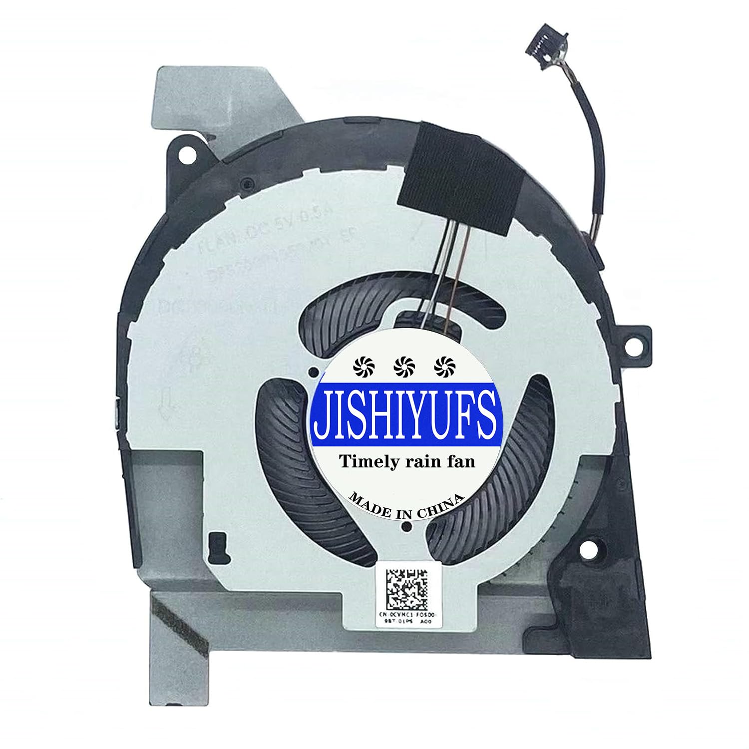 JISHIYUFS Replacement New CPU Cooling Fan for Dell Latitude 5501 15-5511 Precisio-n 15-3551 3541 P/N: 0CVMC1 CVMC1 DC28000NXSL DFS20004053J0T EG5006S1-C440-S9A DC5V 0 .5A