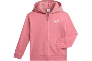 PUMA Active Girls Zip Up Hoodie - Lightweight Soft Fleece Hooded Girls Sweatshirt Kids Youth Hoodies for Teen Girls (7-16)