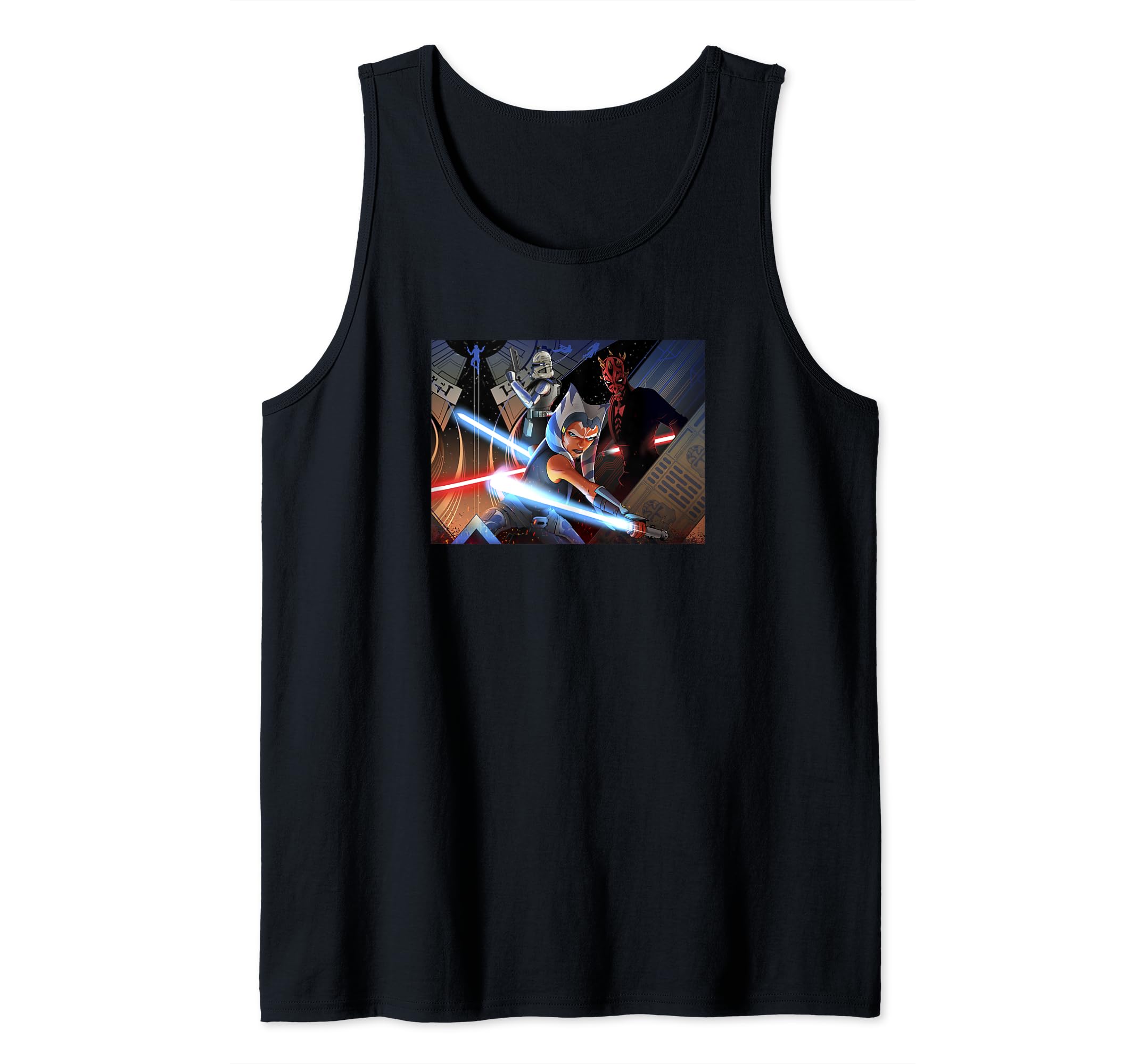 Star Wars: The Clone Wars Exclusive Ahsoka & Darth Maul Tank Top