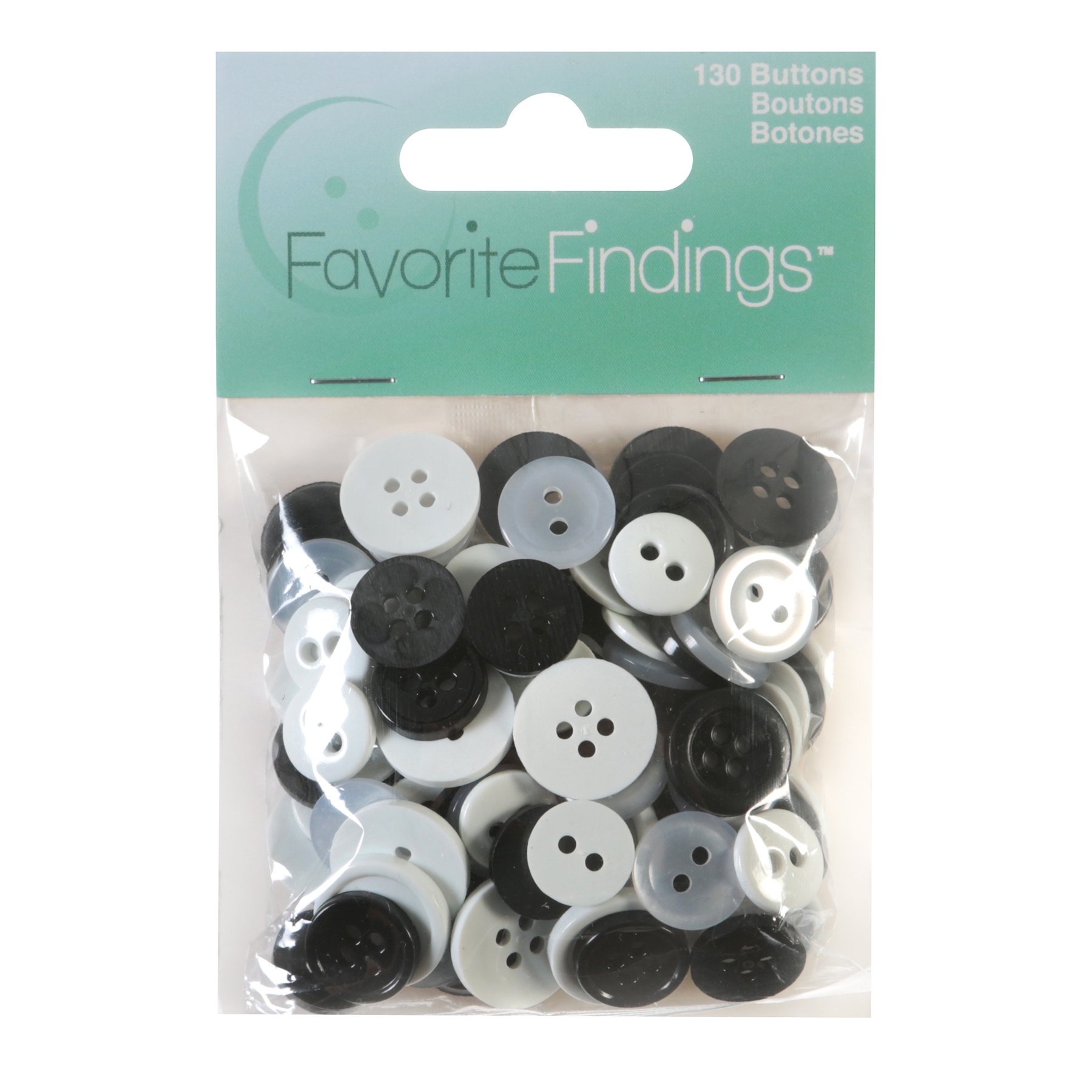 Blumenthal Lansing Round Buttons, Black & White
