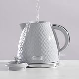 Daewoo Argyle 1.7L Electric Kettle Grey with Removable Lid & Filter view 3