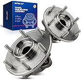 KAX 541004 Rear Wheel Bearing hub Assembly Compatible with Infiniti QX56 2004-2010,6 Lugs Wheel Bearings w/ABS,2PCS
