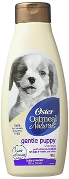 Oster Naturals Dog Shampoo with Oatmeal and Wholesome Ingredients, 18 Fl Oz