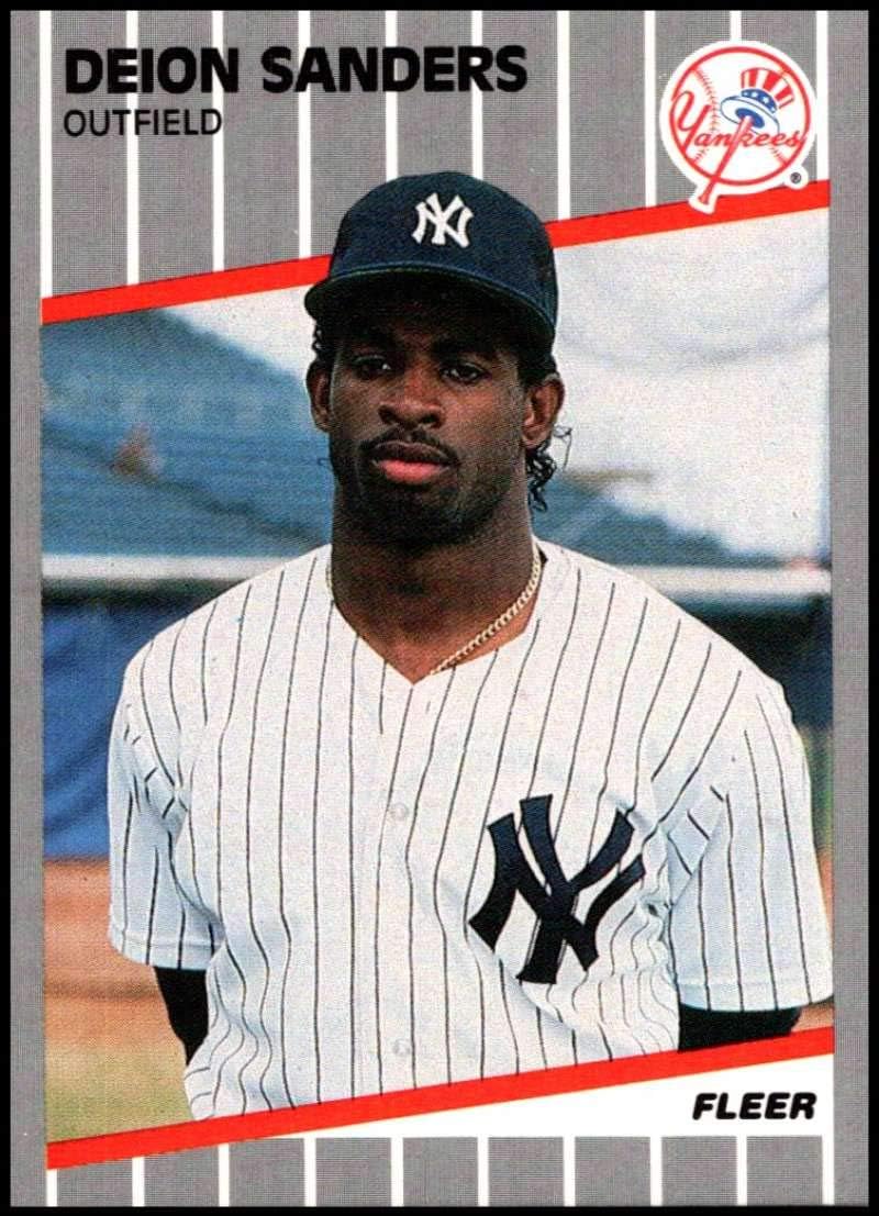 deion sanders baseball jersey yankees