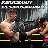 EVO Fitness Maya Hide Leather Pro GEL Boxing Gloves 12 oz with Free Hand Wraps view 7