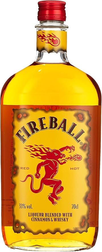 Fireball Likor Blended With Cinnamon Whisky 1 X 0 7 L Amazon De Bier Wein Spirituosen