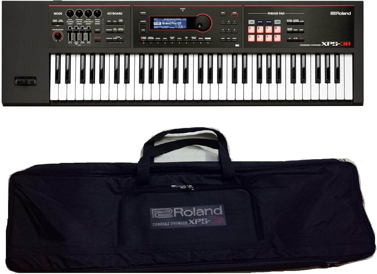 Roland Xps 30 61 Keys Expandable Synthesizer With Carry Bag Musical Instruments Amazon Com