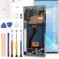 Olivechard Note 10 Plus 5G OLED 6.67" Not OEM 6.8“ LCD Display +Aura Black Frame for Samsung Galaxy Note10+/5G SM-N975U N975W N976U LCD Screen Display Replacement Touch Digitizer Assembly Kit