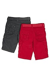 Raw X Boys Cargo Shorts 8-18 | 100% Cotton Belted
