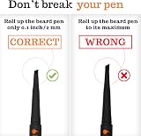 Follicle Booster Beard Pen Filler for Men with Brush Black 1 Pack view 3