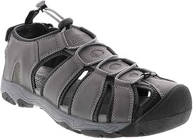 Amazon.com | Khombu Trevor Sandal Grey | Sandals