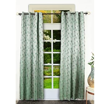 Buy Home By Nilkamal Jharokha 112 Cm X 213 Cm Door Curtain