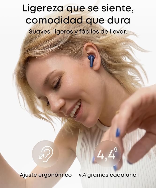 Anker P42i, Auriculares Bluetooth con ANC, 56h, IP55