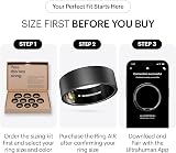 Ultrahuman Ring AIR Sleep Tracker HRV Temp 6 Day Battery Size 8 view 2
