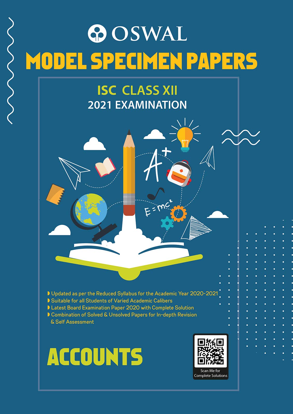 Model Specimen Papers for Accounts: ISC Class 12 for 2021 Examination Sample Papers
