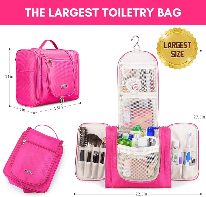 extra large toiletries bag
