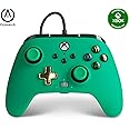 PowerA Enhanced Wired Controller for Xbox Series X|S - Green, Gamepad, Wired Video Game Controller, Gaming Controller, Works with Xbox One - Xbox Series X