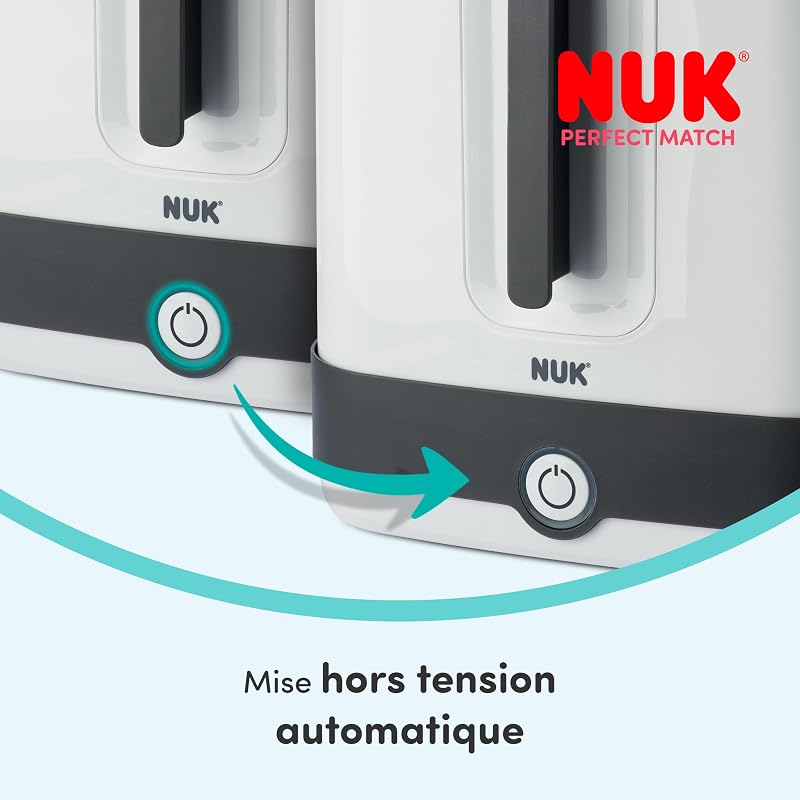 Vario Express Stérilisateur de Biberons | Arrêt Automatique | Jusqu'à 6 Bouteilles + Accessoires en 6 Min