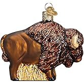 Old World Christmas Ornaments: Buffalo Glass Blown Ornaments for Christmas Tree (12131)