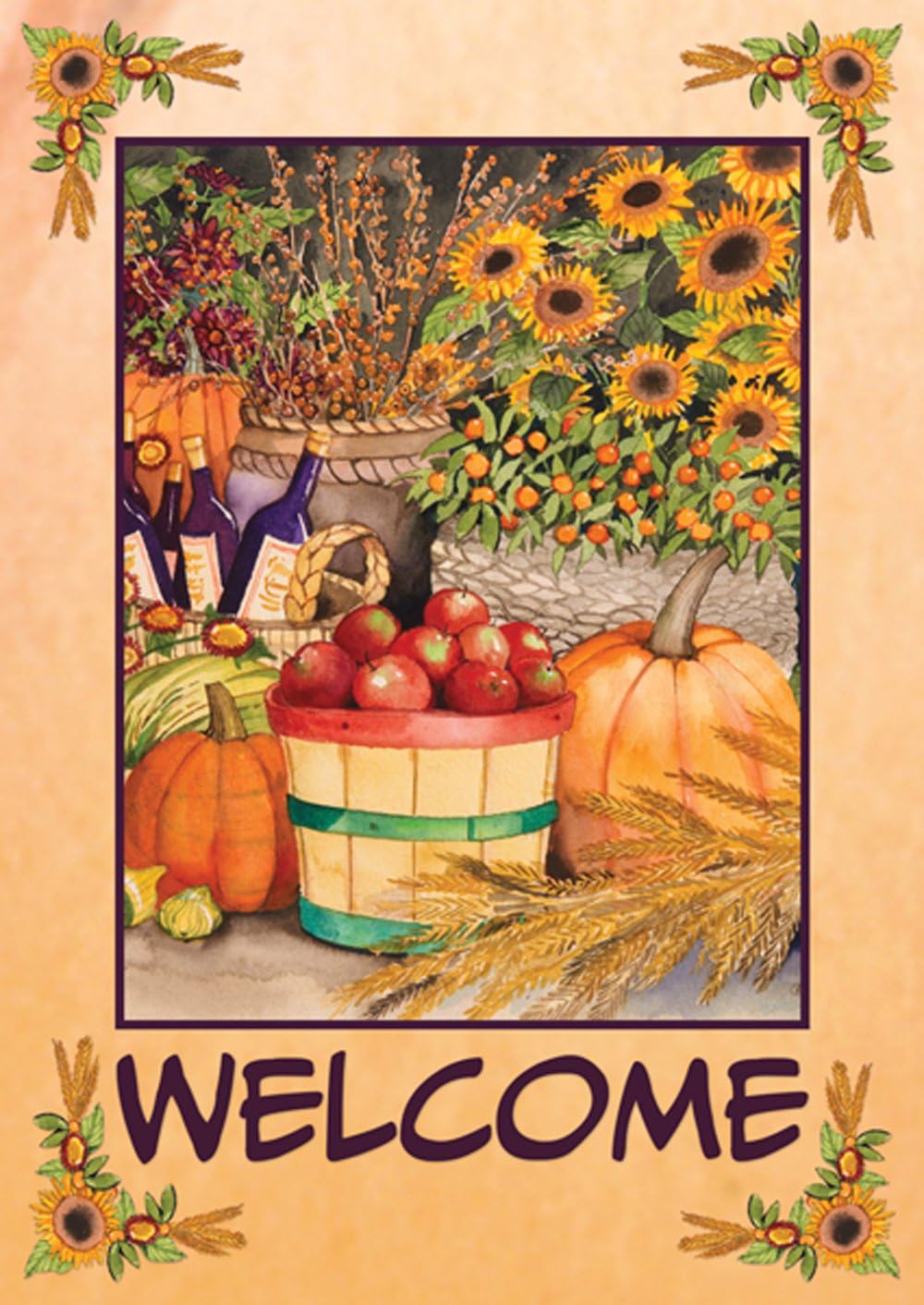 Best Welcome Garden Flag 28 X 40