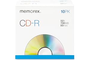 Memorex 700MB 52x CD-R (10 -Pack)
