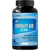 Semen Volume Booster & Male Fertility Supplement - Pre Conception for Him Sperm Health, Count, Motility & Strength with Maca, L-Arginine, Zinc, Folate Acid Prenatal Multivitamins - Erect Pills