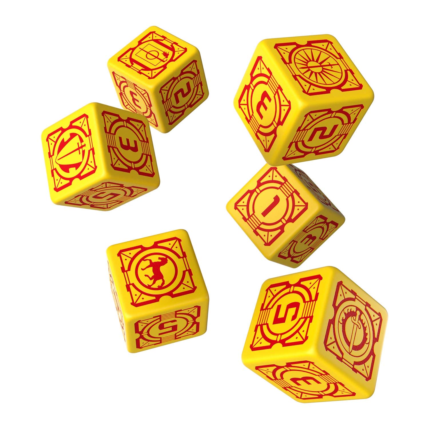 Qworkshop Battletech House Davion D6 Dice
