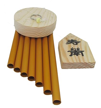 Plusvalue Fengshui Vastu Windchime 7 Pipes / Rods For Positive Vibrations & Energy Flow At Home, Office