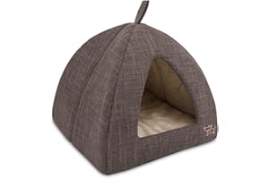 Best Pet Supplies Pet Tent-Soft Bed for Dog and Cat by Best Pet Supplies, X-Large Brown Linen