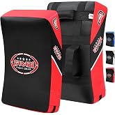 Farabi Sports Kick Shield 20.5 inches Large Curved Muay Thai Kicking Shield Strike Pad MMA Punching Foot Target Boxing Training Kick Pad Martial Arts Karate Taekwondo Kick Pad X 1 Unit