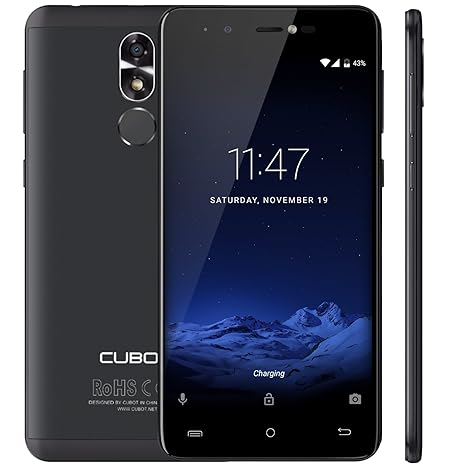 Cubot R9 Android 7.0 Nougat Dual Sim Smartphone ohne Vertrag, Ultra dünnes 5 Zoll HD IPS Touch Display, 2GB+16GB, 13MP+5MP, 2
