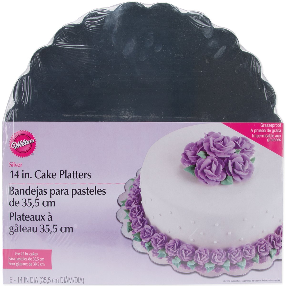 Wilton 35.6 cm (14-Inch) Six Piece Silver Platters — image 1