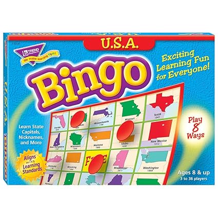 U.S.A. Bingo Game