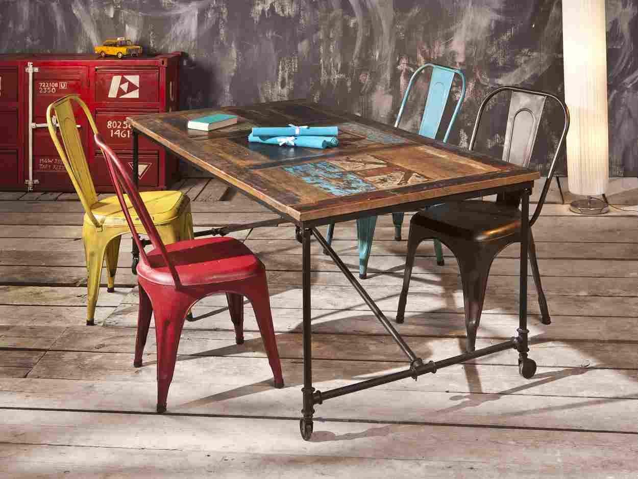 Esstisch"Coffee" B 90 x L 180 x H 77 cm, rollbar: Amazon.de: Küche