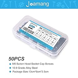 Joamang M6 x 20mm 25mm 30mm 35mm 40mm Button Head