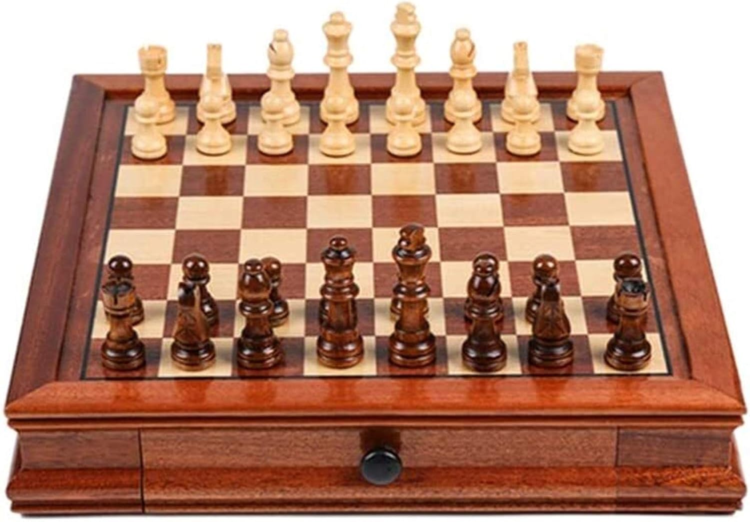 Parentchild Interactive Game Classic Game Chess Solid Wood Collection With Deluxe Wood