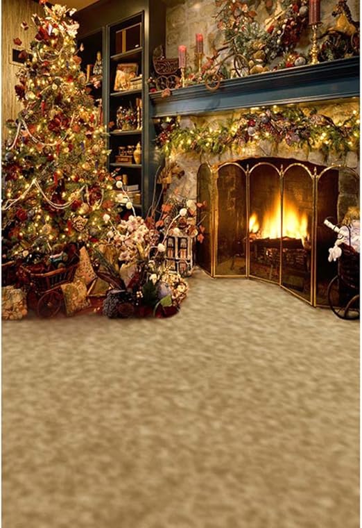 Sfondi Natalizi Per Computer.Fotografia Sfondi Di Natale Photo Backdrop Party Sfondi Computer Stampato In Vinile Fotografia Sfondo Amazon It Elettronica