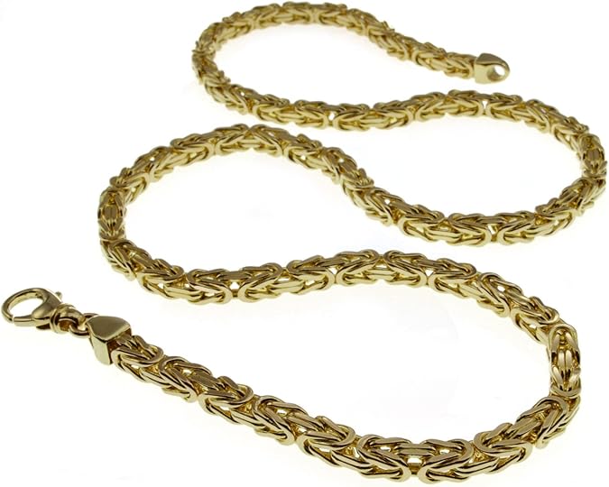 Collier chaîne maille royale en argent