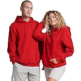 Russell Athletic Men's Dri Power Hooded Pullover Sweatshirt, Red, X-Large