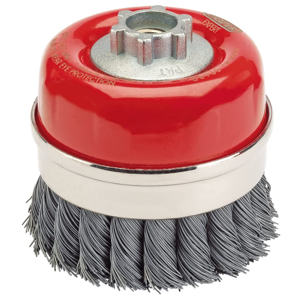 Draper 52638 Expert Crimped Wire Cup Brush, 125mm x M14