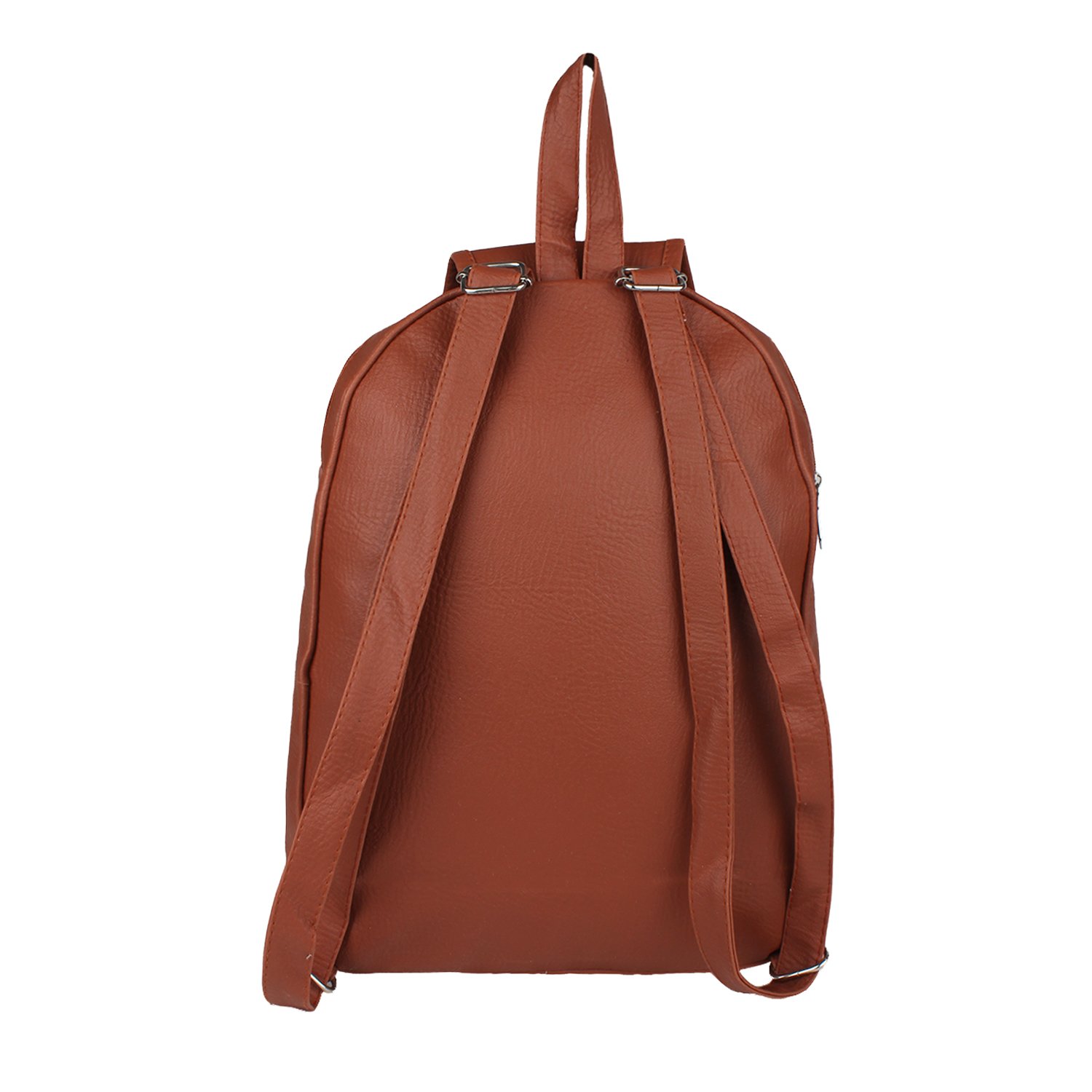 reyaz@jaibun women's pu brown backpack