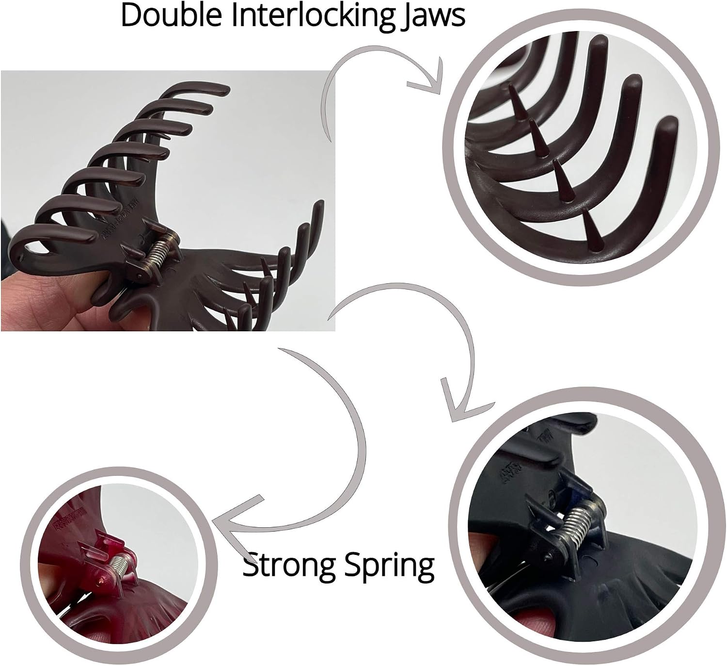 Marrie Hair Claw Clips for Women Girls - Image 4