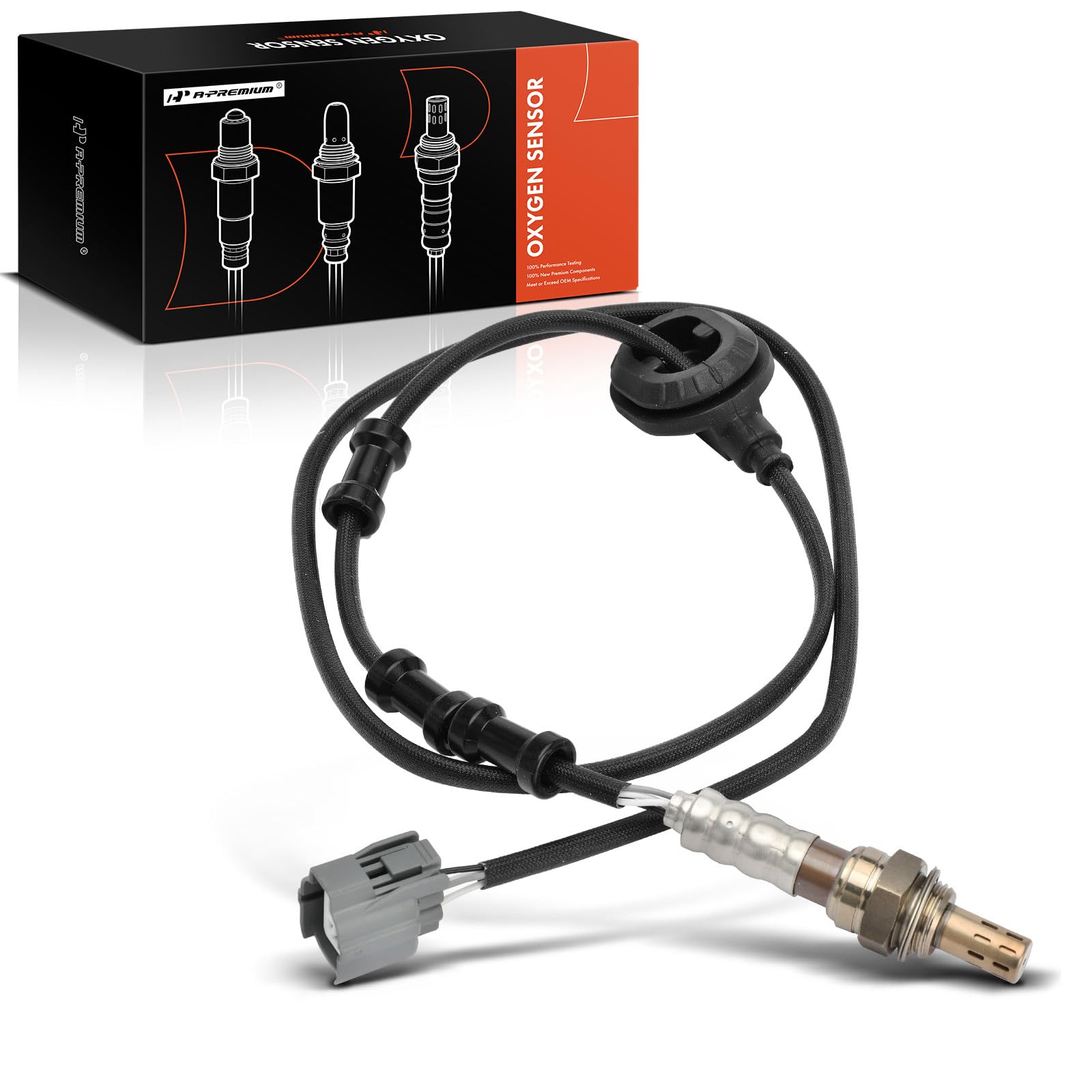 Photo 1 of A-Premium O2 Oxygen Sensor Downstream Compatible with Honda & Acura Models - Accord 2003 2004 2005 2006 2007, TSX 2004 2005 2006 2007 2008, 2.4L, Replace# 36532RADL11, 36532RADL12