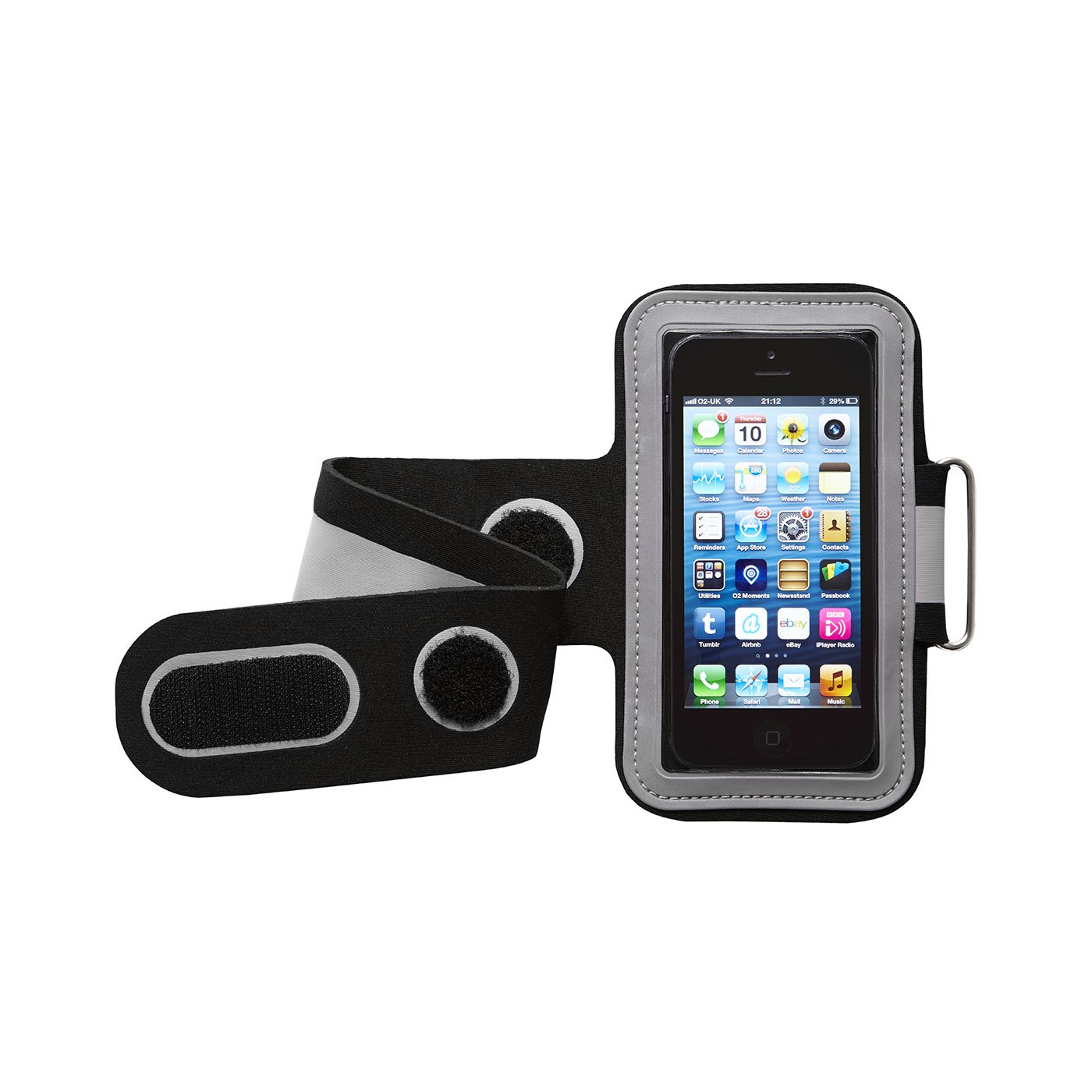 groov e GV-AM1-BG Universal Sport Armband - Black/Grey