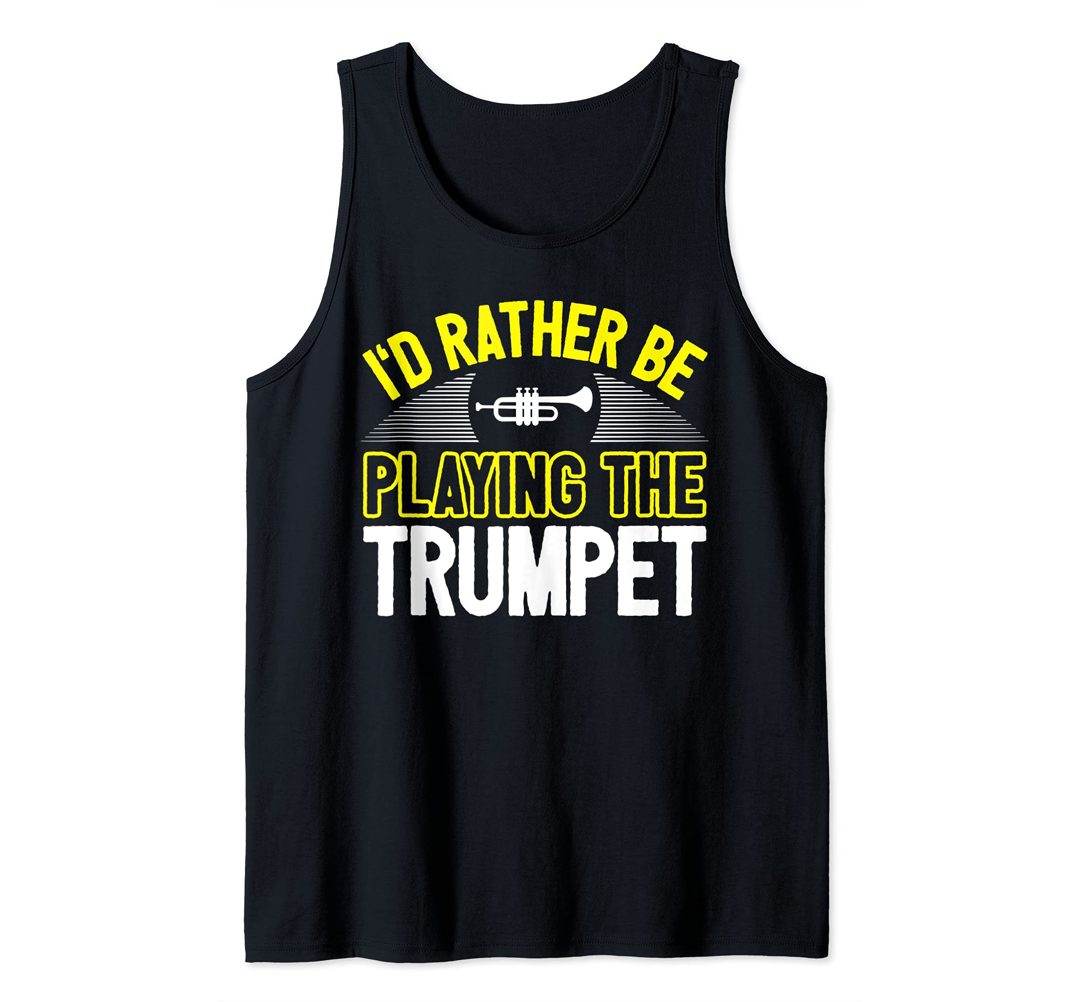 Cool Trumpet Player Saying Trumpeter I Be Playing Tank Top