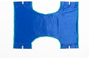 Invacare Standard Sling for Patient Lifts, Solid Polyester, 9042