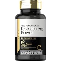 Amazon.com: Carlyle Testosterone Supplement for Men | 60 Softgels ...