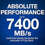 Seagate Game Drive PS5 NVMe SSD 2TB Internal PCIe Gen4 7400MB/s Heatsink view 5