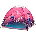 Mermaid Kids Play Tent Mermaid Tent for Kids, Kids Play Tent Foldable Pop Up Kids Tent Indoor Outdoor Party Mermaid Playhouse Tent Toy for Boys Girls-47 * 47 * 41 (Pink)