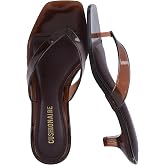 CUSHIONAIRE Riot Jelly Thong Kitten Heels for Women | 